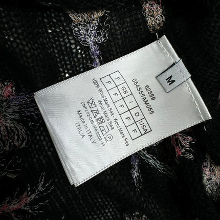 DIOR KNITTED V-NECK FLORAL EMBROIDERED CARDIGAN 276698