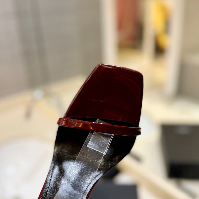 SL OPYUM SANDALS 105 JAM POLISHED CALFSKIN