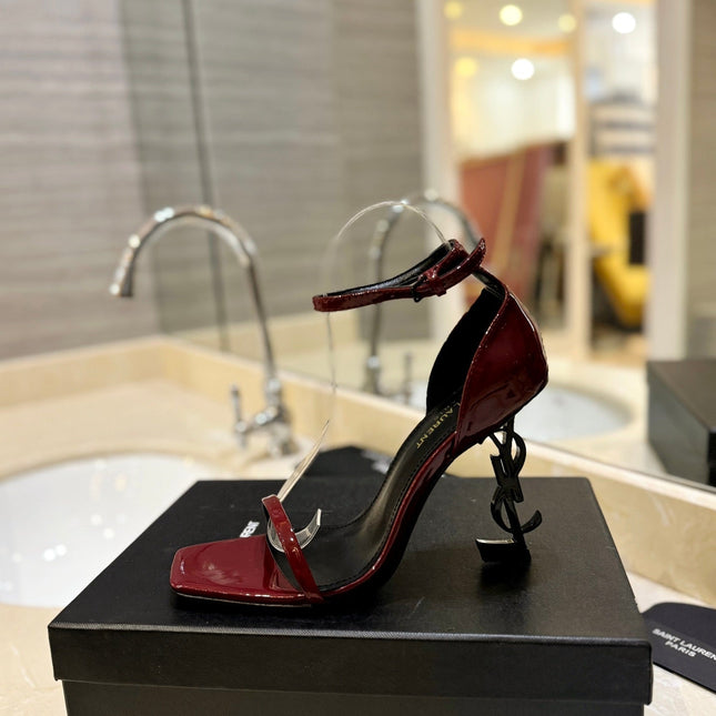 SL OPYUM SANDALS 105 JAM POLISHED CALFSKIN