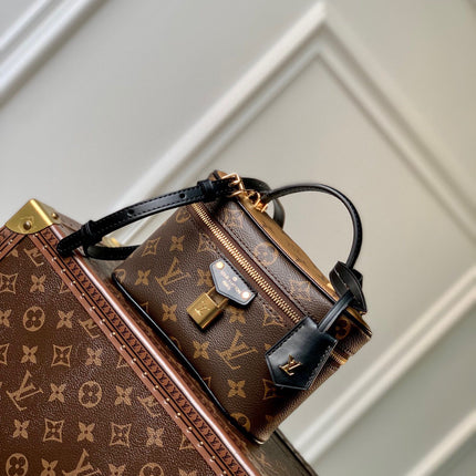 VANITY CHAIN POUCH 19 MONOGRAM REVERSE CANVAS