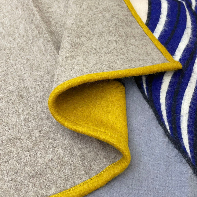 BLANKET 180 CM IN COLORFUL LAMBSWOOL AND CASHMERE 256061