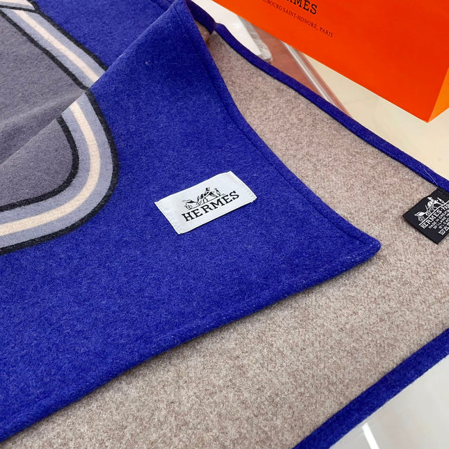 BLANKET 180 CM IN COLORFUL LAMBSWOOL AND CASHMERE 256062