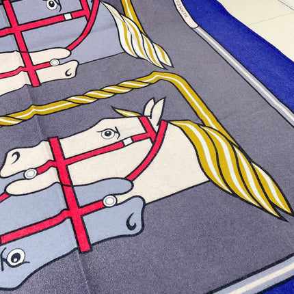 BLANKET 180 CM IN COLORFUL LAMBSWOOL AND CASHMERE 256062