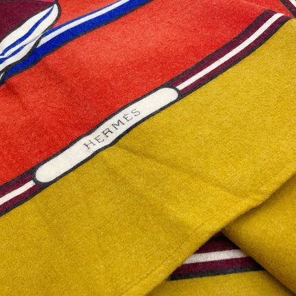 BLANKET 180 CM IN COLORFUL LAMBSWOOL AND CASHMERE 256063