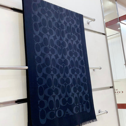 SCARF 180 CM IN BLACK CASHMERE 332873