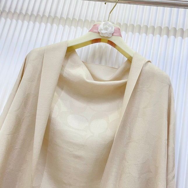 SCARF 180 CM IN BEIGE CASHMERE 332874