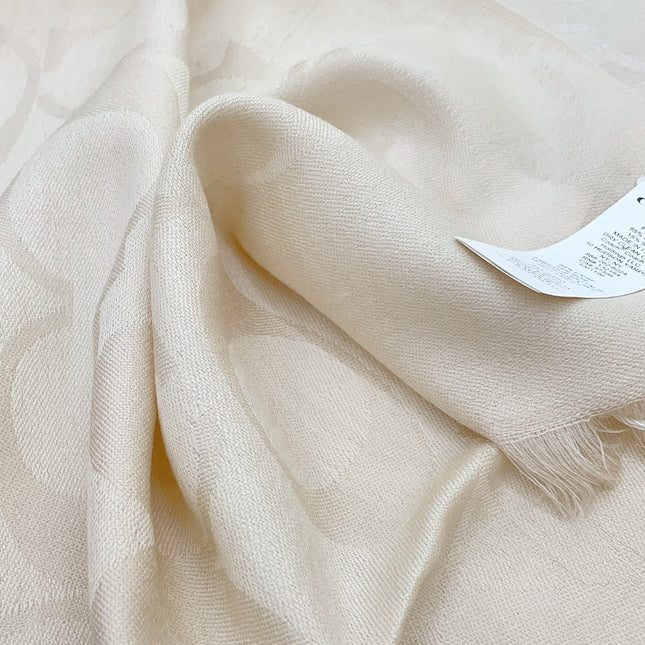 SCARF 180 CM IN BEIGE CASHMERE 332874