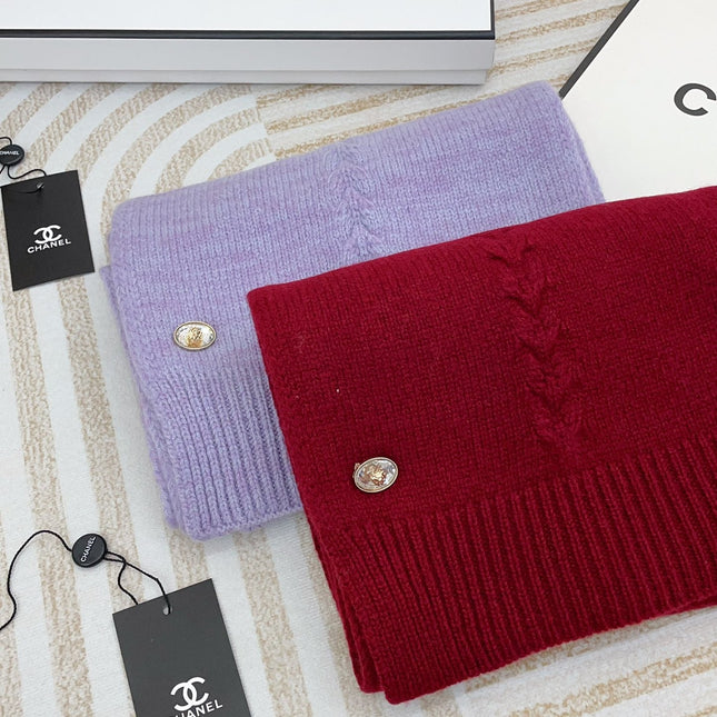 SCARF 180 CM IN RUBY RED CASHMERE 398266