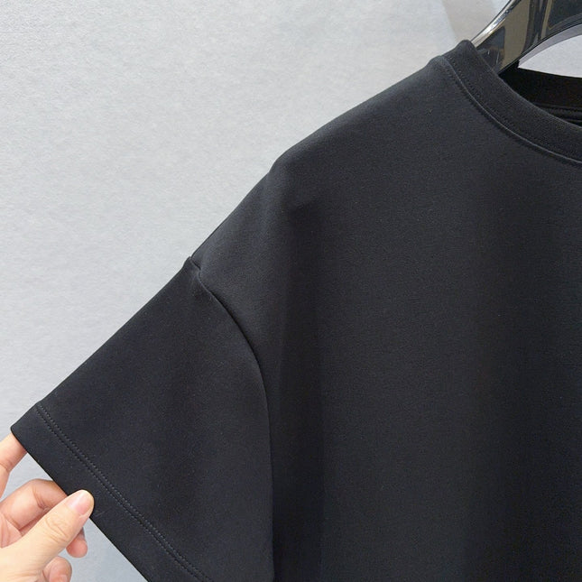 Loewe Slit T-shirt Black Cotton