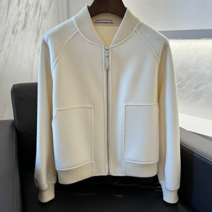 HERMES 25S SHORT CASHMERE COAT 281