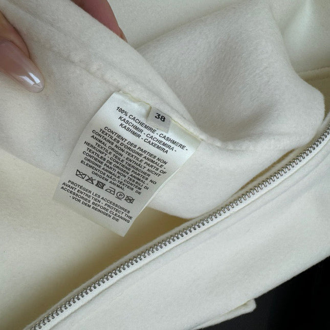 HERMES 25S SHORT CASHMERE COAT 281