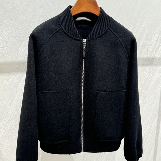 HERMES 25S SHORT CASHMERE COAT 282