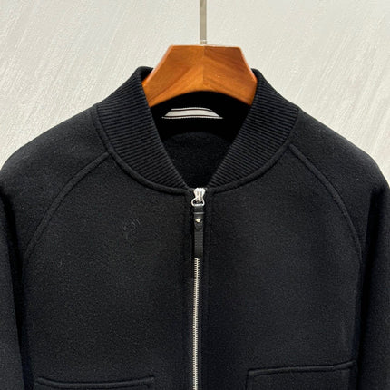 HERMES 25S SHORT CASHMERE COAT 282