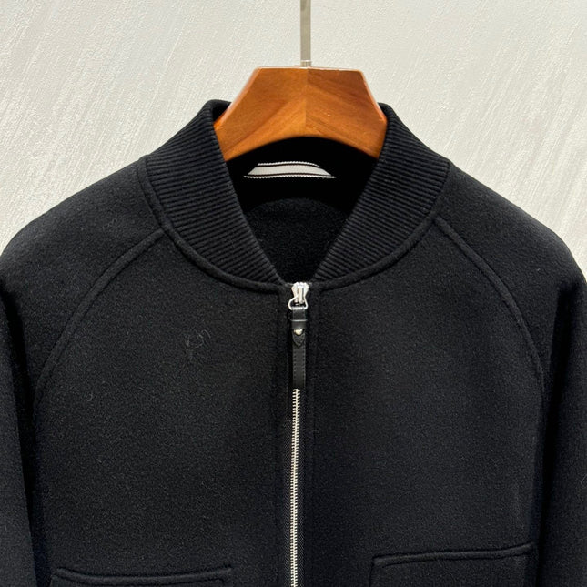 HERMES 25S SHORT CASHMERE COAT 282