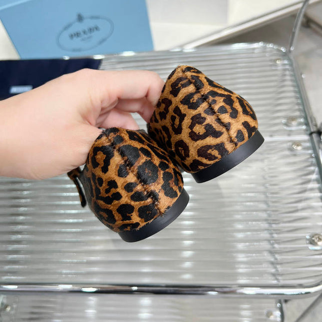 BALLET FLAT IN HONEY HORSEHAIR