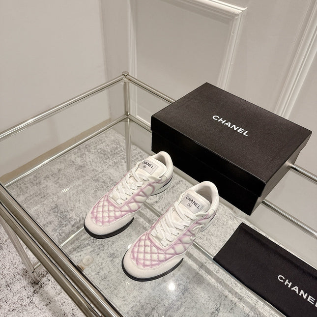 CASUAL SNEAKER IN WHITE AND PURPLE CALFSKIN