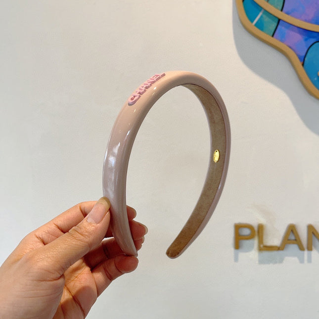LIGHT PINK RESIN HAIRBAND 358243