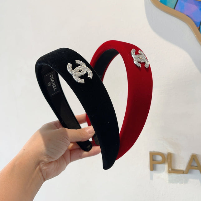 BLACK VELVET HAIRBAND 414440