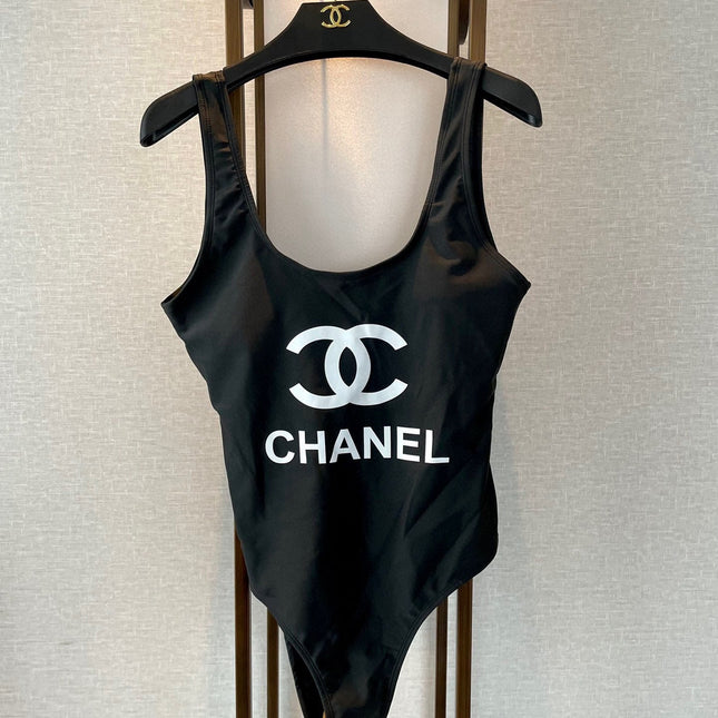 CC BIKINI SWIMSUIT SET IN BLACK 109092