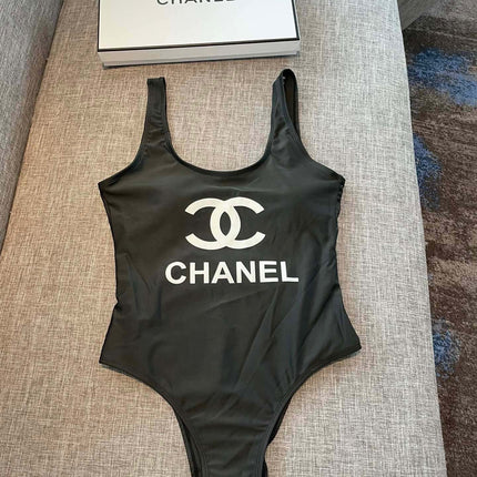 CC BIKINI SWIMSUIT SET IN BLACK 109092
