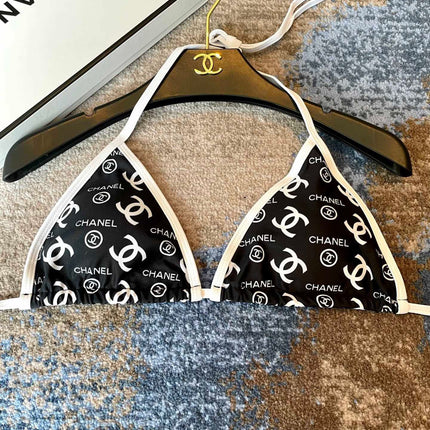 BIKINI SWIMSUIT IN BLACK AND WHITE AND PRINTED 627825