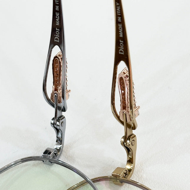 MONTAIGNE SUNGLASS CD 0269/S IN TITANE EMBELLISHES STONES