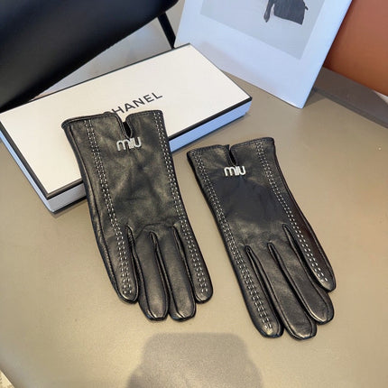 CLASSIC LAMBSKIN GLOVES BLACK 405990