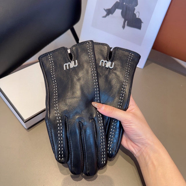 CLASSIC LAMBSKIN GLOVES BLACK 405990