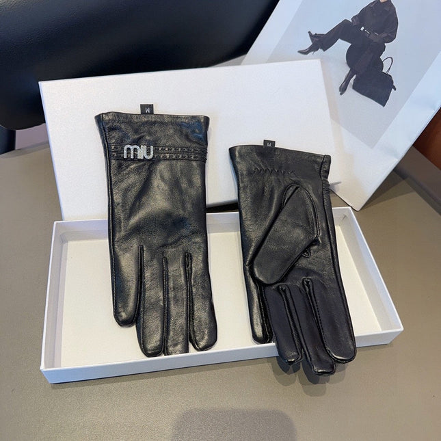 GLOVES IN BLACK SHEEPSKIN 463893