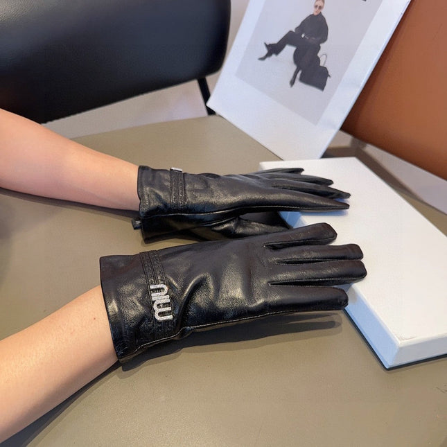 GLOVES IN BLACK SHEEPSKIN 463893