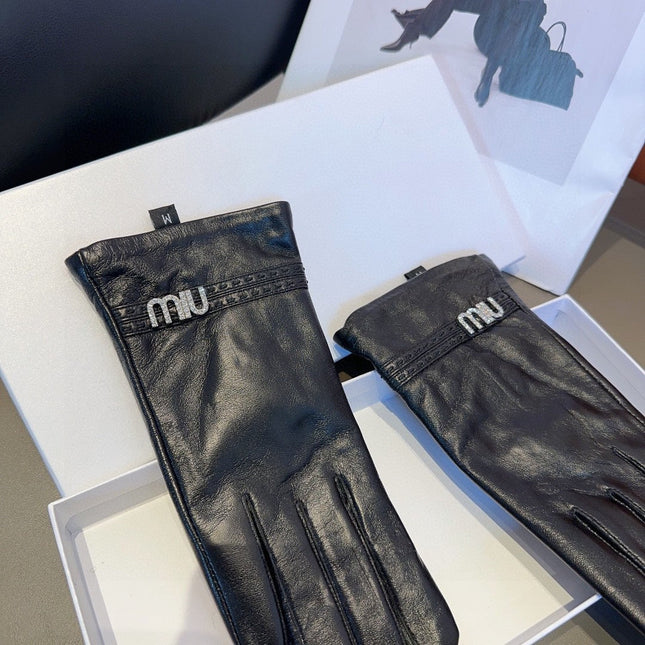 GLOVES IN BLACK SHEEPSKIN 463893