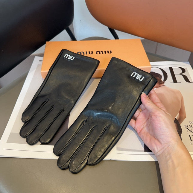 GLOVES IN BLACK LAMBSKIN 465049