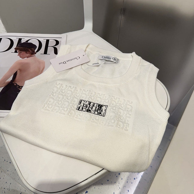 TANK TOP 612060 IN WHITE COTTON RIBBED