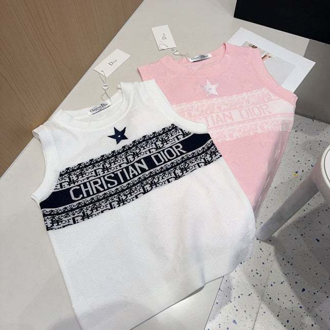 TANK TOP 612065 IN WHITE COTTON RIBBED EMBOSSED LOGO