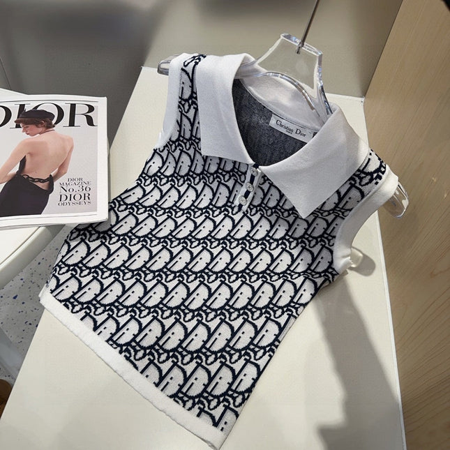 CAMISOLE 615187 IN WHITE COTTON RIBBED KNIT EMBOSSED BLACK LOGO