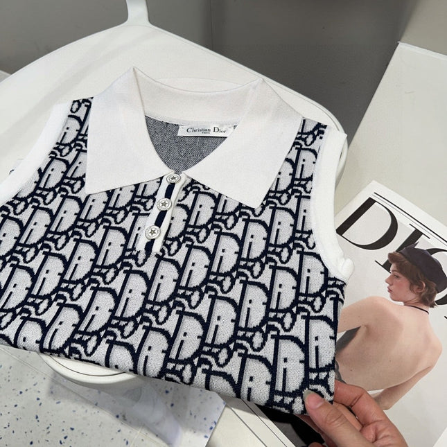 CAMISOLE 615187 IN WHITE COTTON RIBBED KNIT EMBOSSED BLACK LOGO