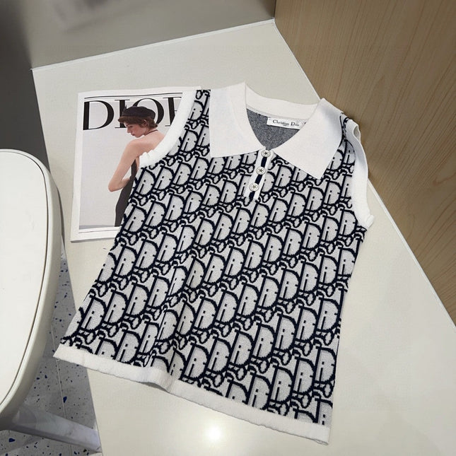 CAMISOLE 615187 IN WHITE COTTON RIBBED KNIT EMBOSSED BLACK LOGO