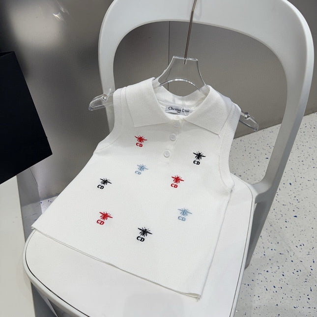 TANK TOP 624510 IN WHITE COTTON RIBBED