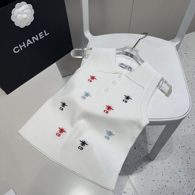 TANK TOP 624510 IN WHITE COTTON RIBBED