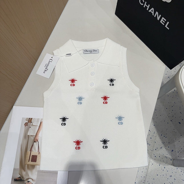 TANK TOP 624510 IN WHITE COTTON RIBBED