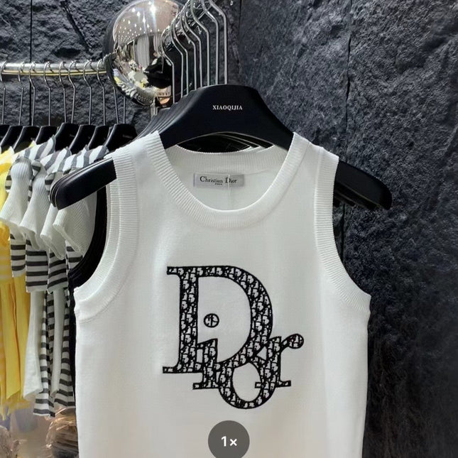 TANK TOP 627698 IN WHITE COTTON RIBBED