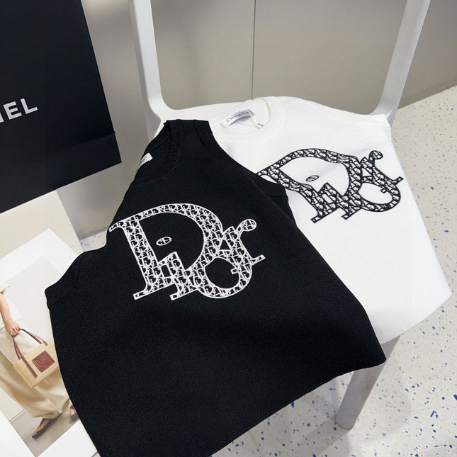 TANK TOP 627699 IN BLACK COTTON RIBBED