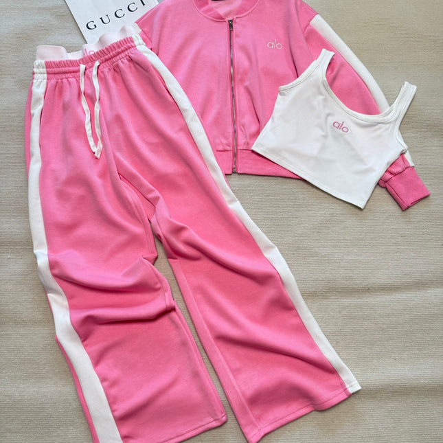 ALO THREE-PIECE SPORTSWEAR SET STYLE 23