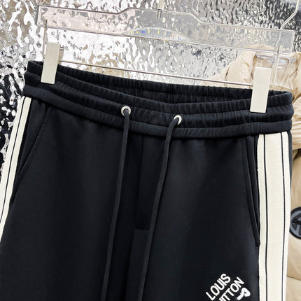 LV BLACK MIX WHITE TROUSERS 239505