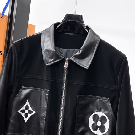 LV BLACK CALFSKIN JACKET 239522