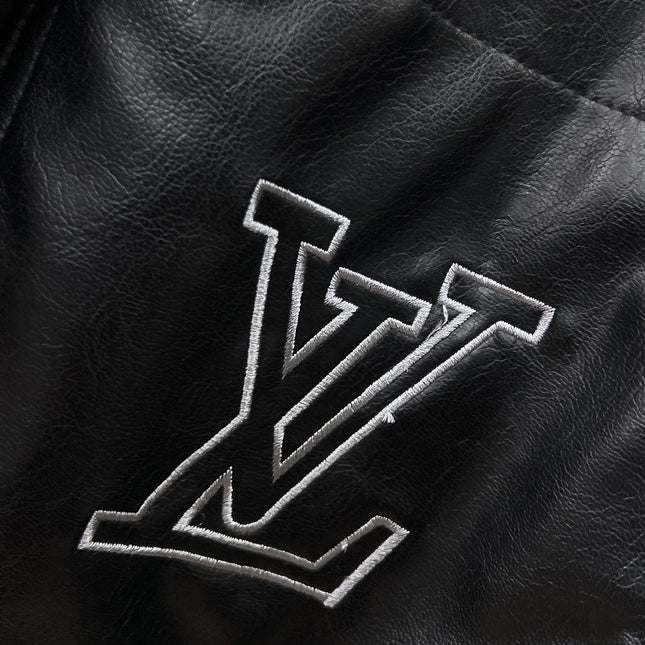 LV BLACK CALFSKIN JACKET 239522