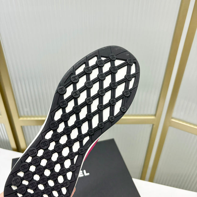 SNEAKER IN BARBIE PINK SUEDE AND GREY BREATHABLE MESH