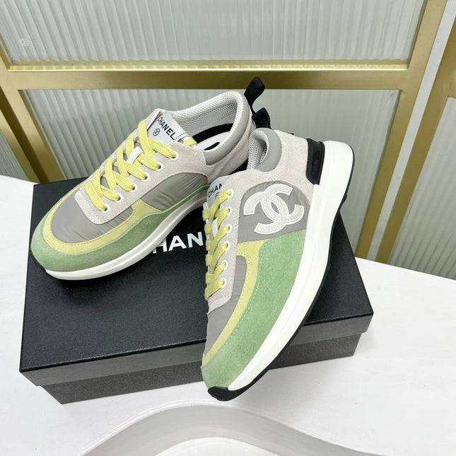 SNEAKER IN MULTICOLOR SUEDE