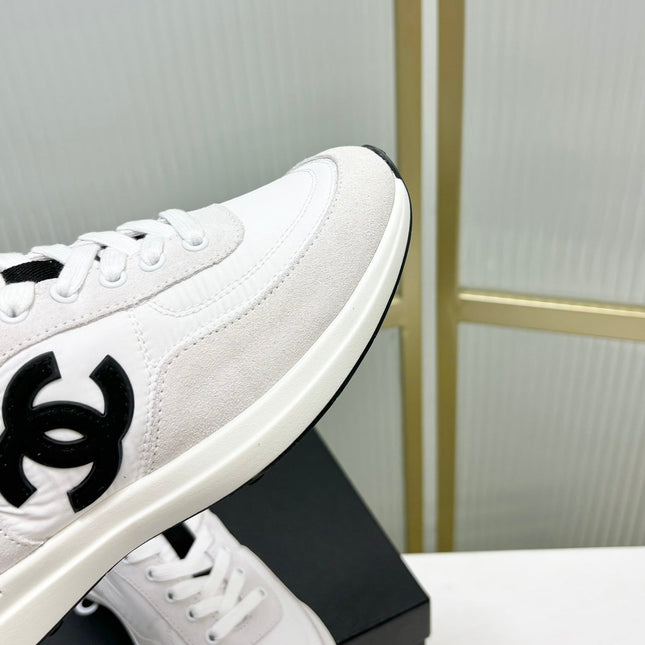 SNEAKER IN WHITE MIX GREY SUEDE