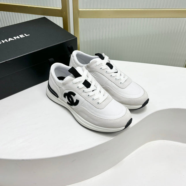 SNEAKER IN WHITE MIX GREY SUEDE